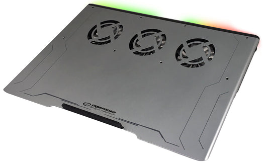 ESPERANZA PODSTAWKA CHŁODZĄCA GAMING POD NOTEBOOK LED RGB BOREAS