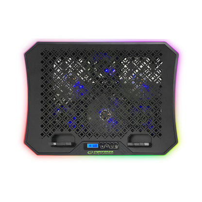 ESPERANZA PODSTAWKA CHŁODZĄCA GAMING POD NOTEBOOK LED RGB GALERNE