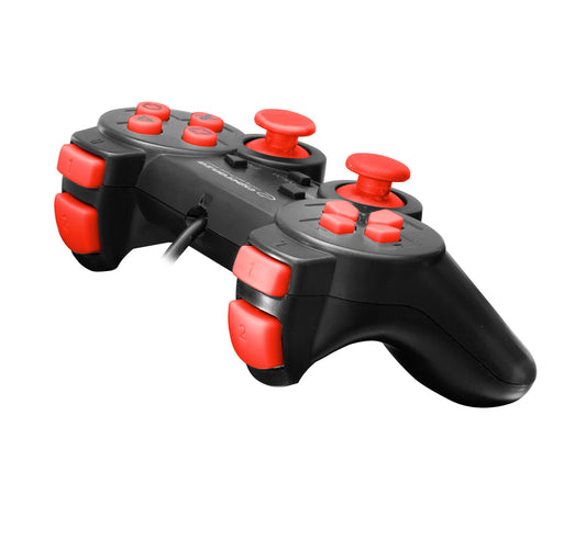 ESPERANZA GAMEPAD PC/PS3/PS2 USB CORSAIR CZARNO-CZERWONY