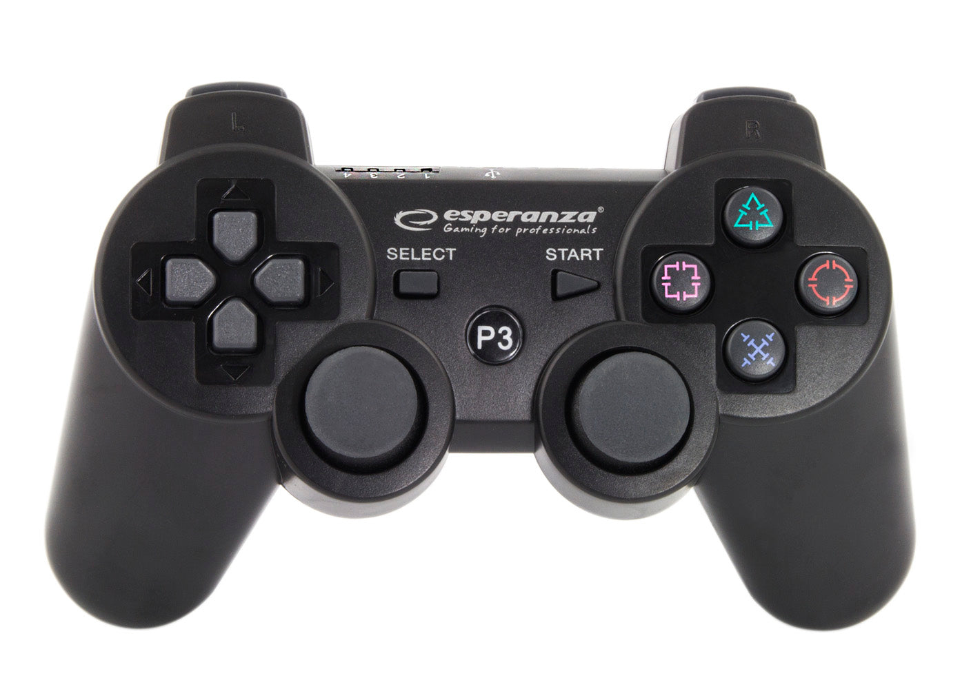 ESPERANZA GAMEPAD BEZPRZEW. BLUETOOTH PS3 MARINE CZARNY