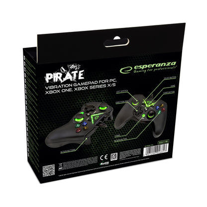 ESPERANZA GAMEPAD PC/XBOX ONE/XBOX SERIES X/S USB PIRATE