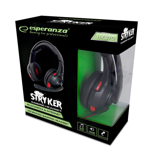 ESPERANZA SŁUCHAWKI Z MIKROFONEM GAMING STRYKER