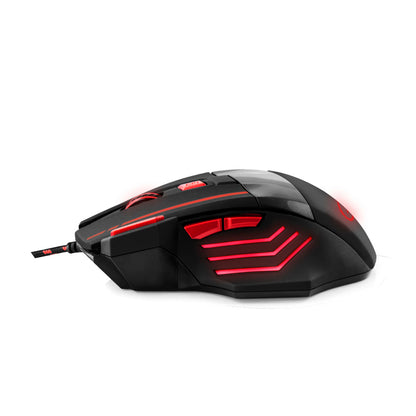 ESPERANZA MYSZ PRZEWOD. GAMING LED 7D OPT. USB WOLF CZERWONA