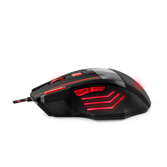 ESPERANZA MYSZ PRZEWOD. GAMING LED 7D OPT. USB WOLF CZERWONA