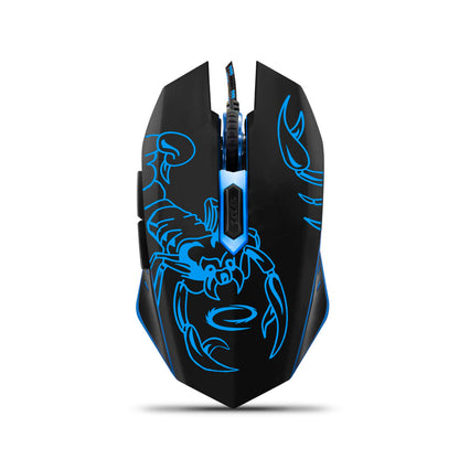 ESPERANZA MYSZ PRZEWOD. GAMING LED 6D OPT. USB SCORPIO NIEBIESKA