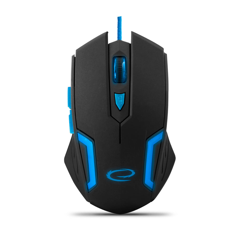 ESPERANZA MYSZ PRZEWOD. GAMING LED 6D OPT. USB FIGHTER NIEBIESKA