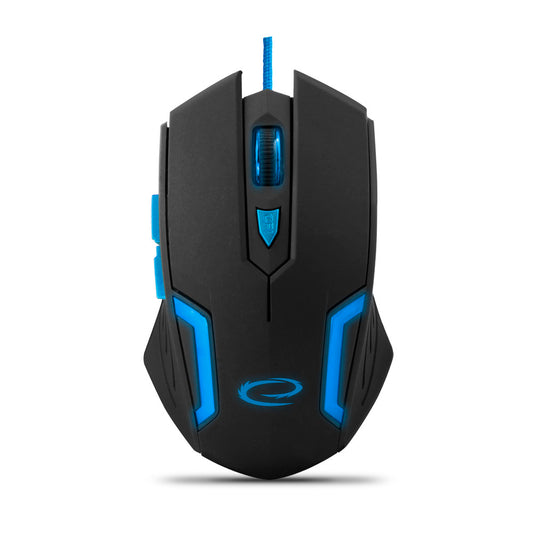 ESPERANZA MYSZ PRZEWOD. GAMING LED 6D OPT. USB FIGHTER NIEBIESKA