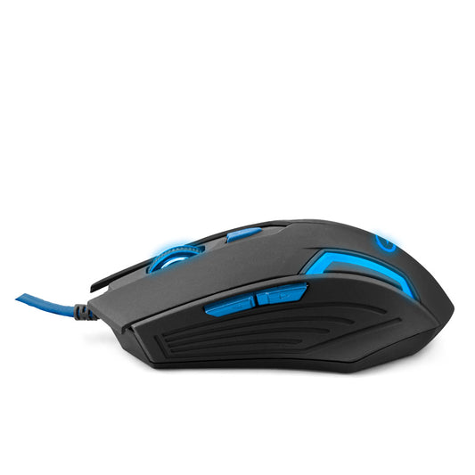 ESPERANZA MYSZ PRZEWOD. GAMING LED 6D OPT. USB FIGHTER NIEBIESKA