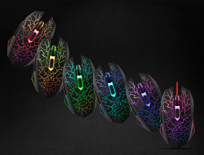 ESPERANZA MYSZ PRZEWOD. GAMING LED 6D OPT. USB LIGHTNING