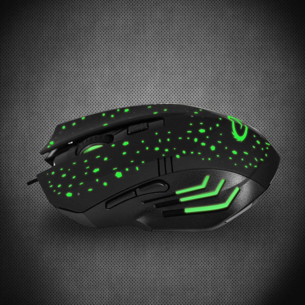 ESPERANZA MYSZ PRZEWOD. GAMING LED 6D OPT. USB-C GALAXY