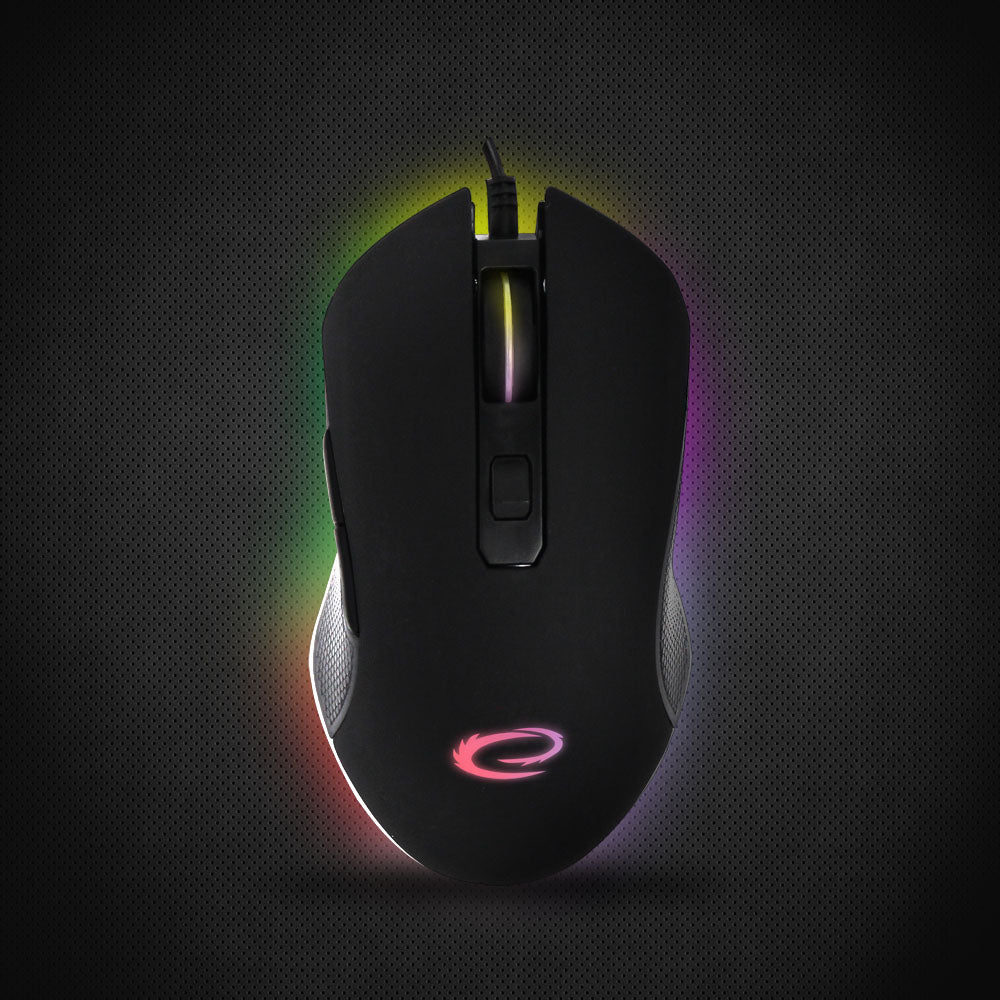 ESPERANZA MYSZ PRZEWOD. GAMING LED RGB 6D OPT. USB-C NEMESIS