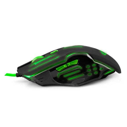 ESPERANZA MYSZ PRZEWOD. GAMING LED 6D OPT. USB APACHE ZIELONA