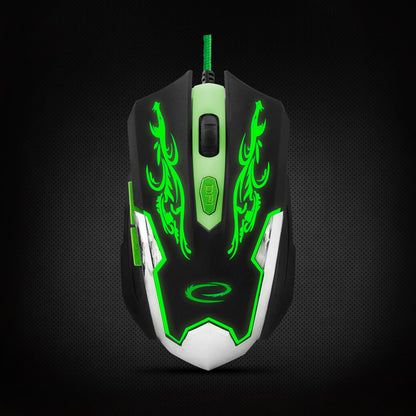 ESPERANZA MYSZ PRZEWOD. GAMING LED 6D OPT. USB CYBORG