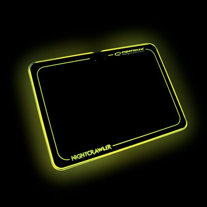 ESPERANZA PODKŁADKA GAMING POD MYSZ LED RGB NIGHTCRAWLER