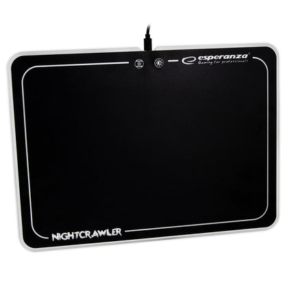ESPERANZA PODKŁADKA GAMING POD MYSZ LED RGB NIGHTCRAWLER