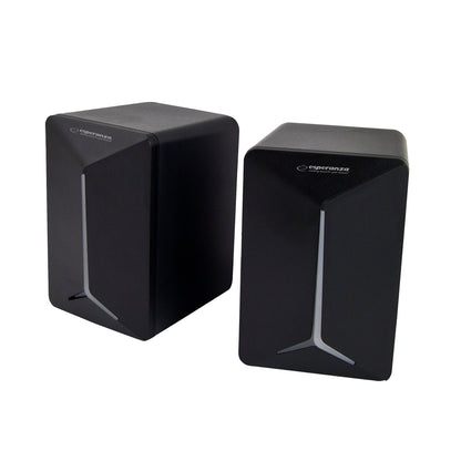 ESPERANZA GŁOŚNIKI 2.0 USB LED RAINBOW FREVO
