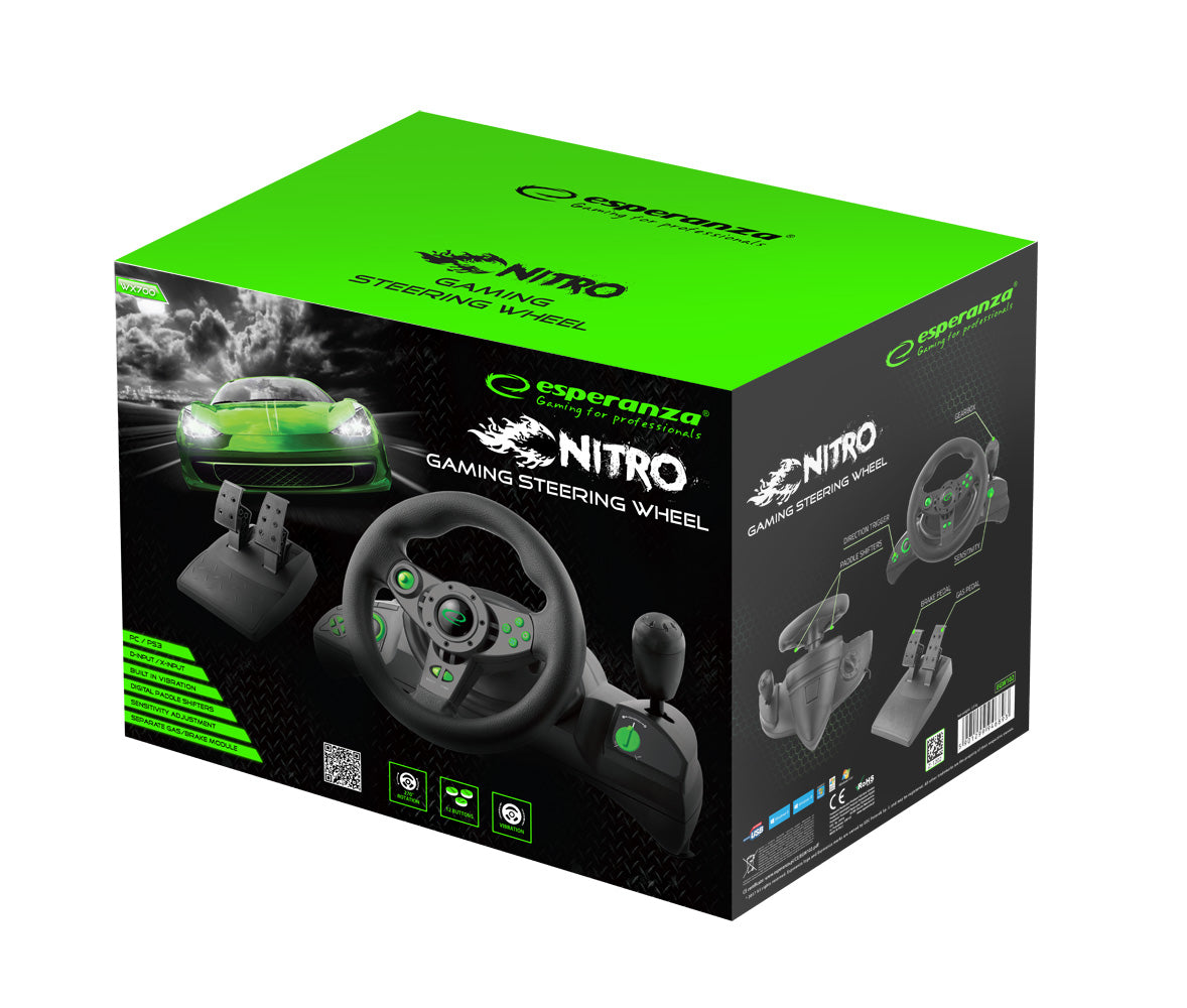 ESPERANZA KIEROWNICA NITRO PC/PS3