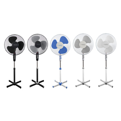 ESPERANZA WENTYLATOR 16'' STOJĄCY HURRICANE CZARNO-SZARY