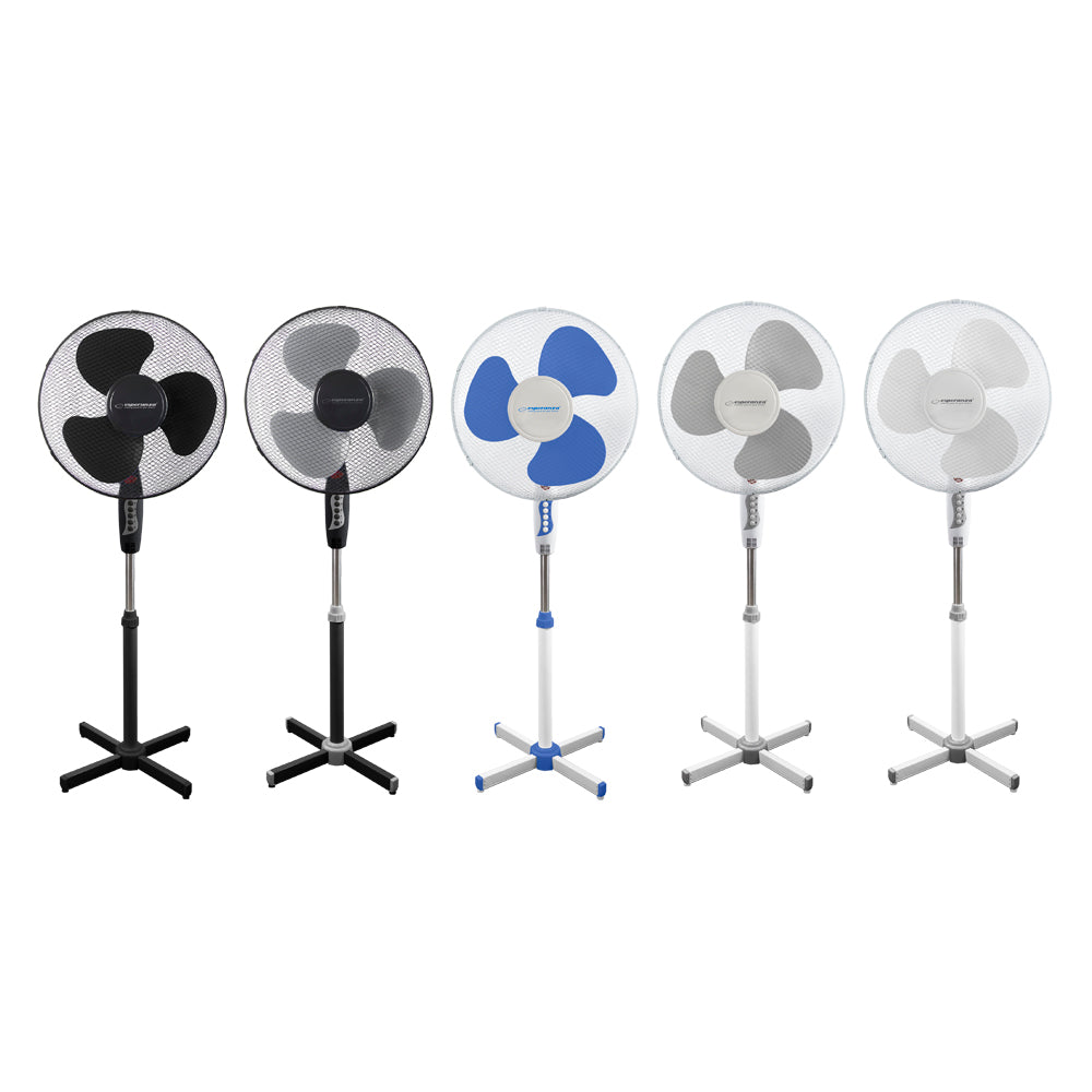 ESPERANZA WENTYLATOR 16'' STOJĄCY HURRICANE BIAŁO-NIEBIESKI