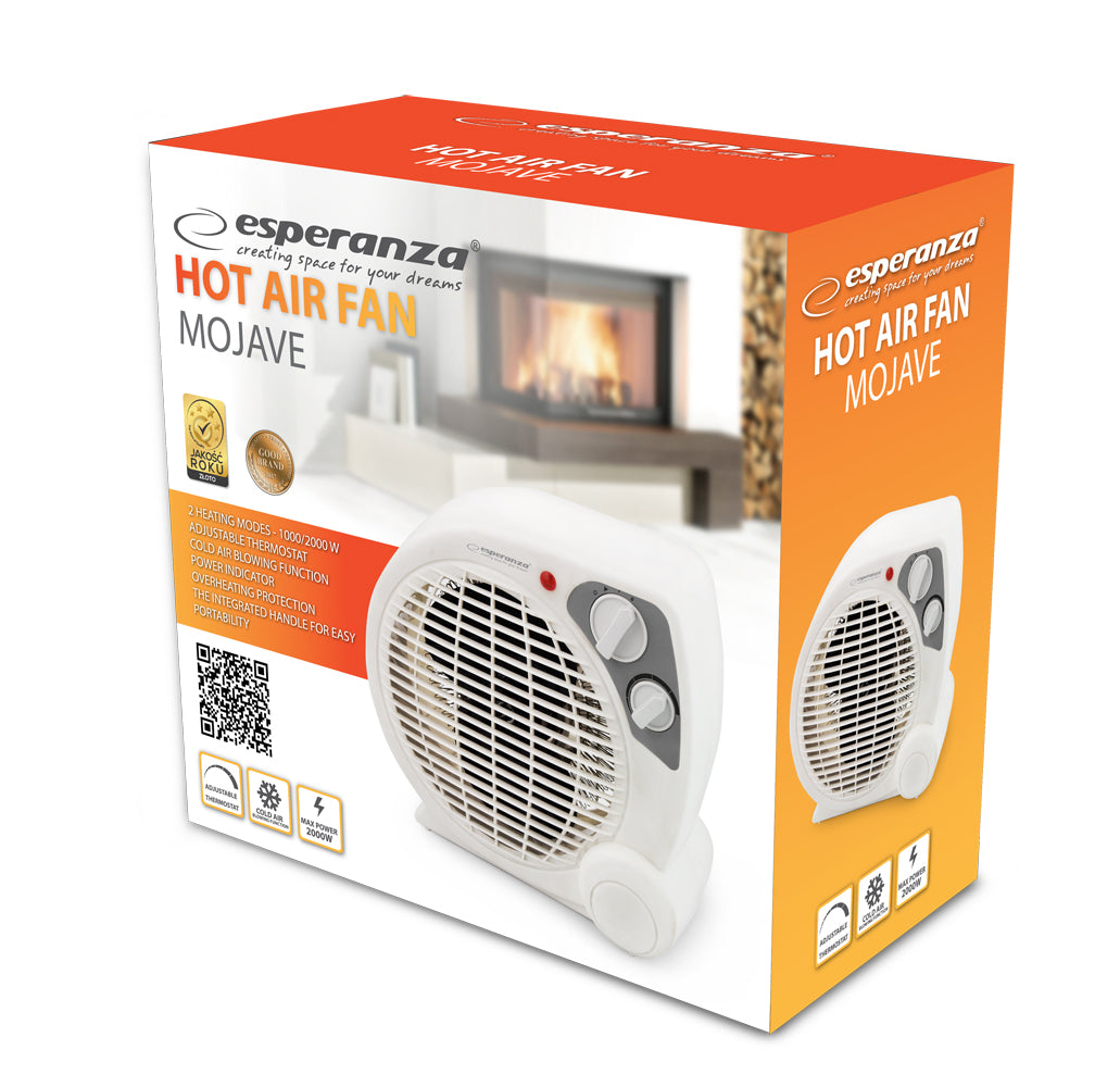 ESPERANZA TERMOWENTYLATOR 1000W/2000W MOJAVE