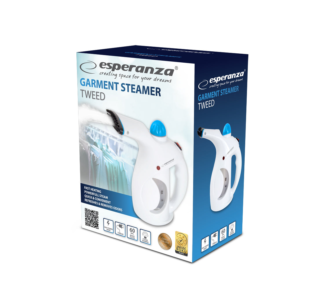 ESPERANZA PAROWNICA DO UBRAŃ TWEED 800W