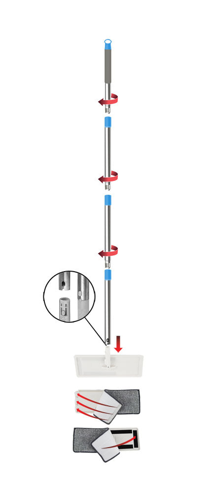 ESPERANZA MOP WYCISKANY PERFECT CLEAN 004