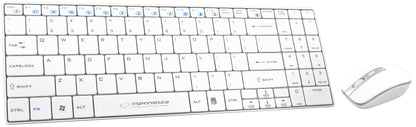 ESPERANZA ZESTAW BEZPRZEW. 2.4GHZ USB LIBERTY BIAŁY