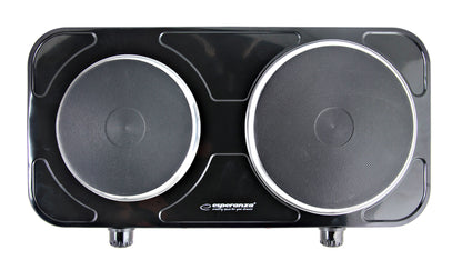 ESPERANZA KUCHENKA ELEKTRYCZNA YELLOWSTONE CZARNA