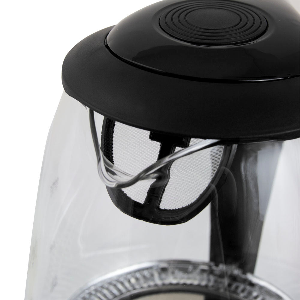 ESPERANZA CZAJNIK ELEKTRYCZNY SZKLANY SALTO ANGEL 1.7 L CZARNY