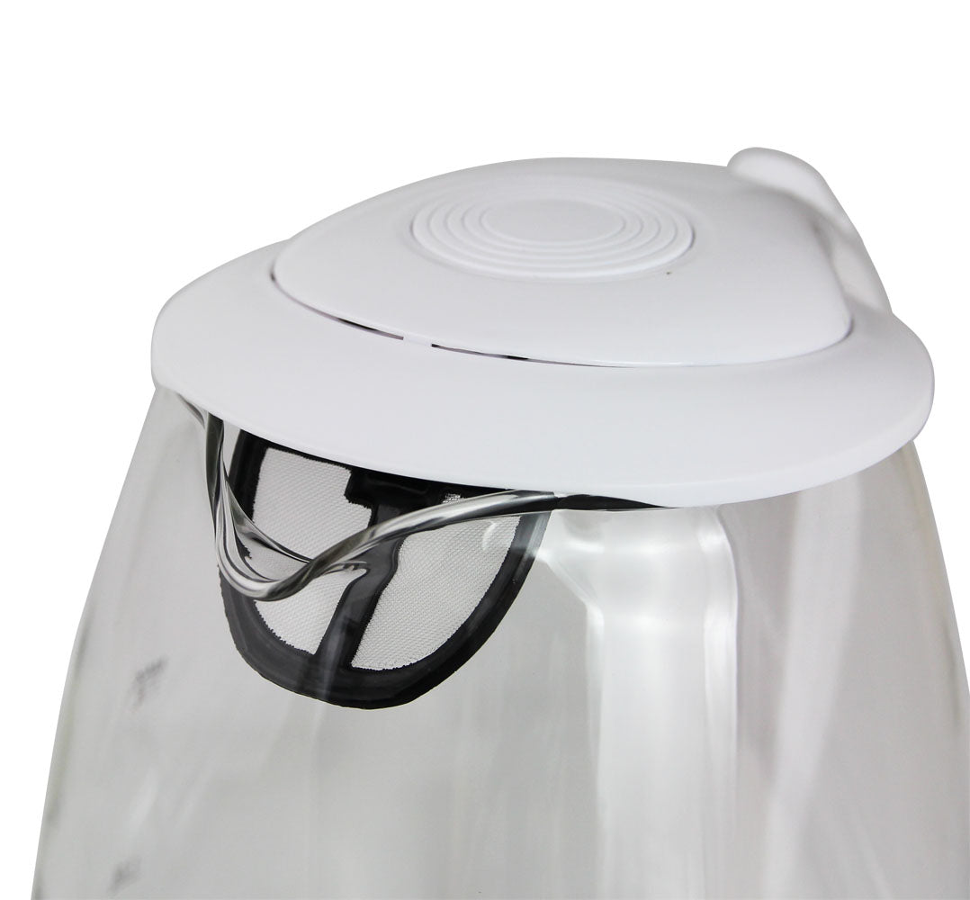 ESPERANZA CZAJNIK ELEKTRYCZNY SZKLANY SALTO ANGEL 1.7 L BIAŁY