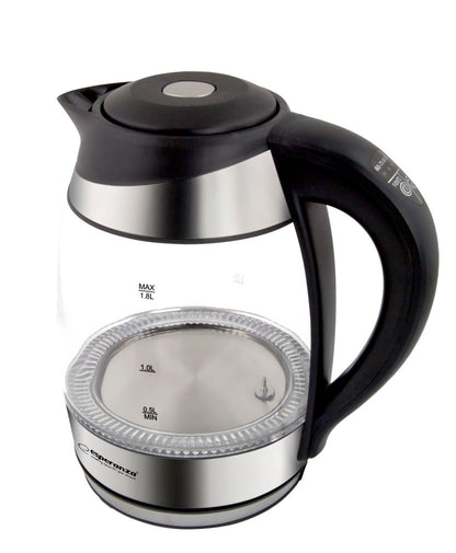 ESPERANZA CZAJNIK ELEKTRYCZNY SZKLANY LED Z TERMOMETREM SEINE 1.7 L