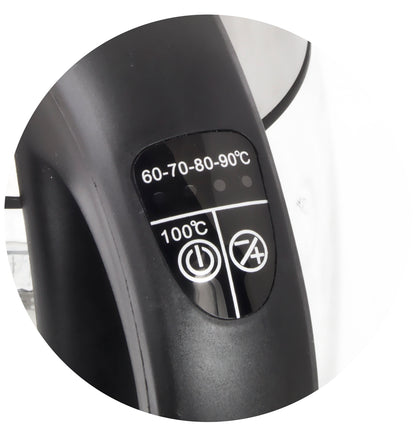 ESPERANZA CZAJNIK ELEKTRYCZNY SZKLANY LED Z TERMOMETREM SEINE 1.7 L