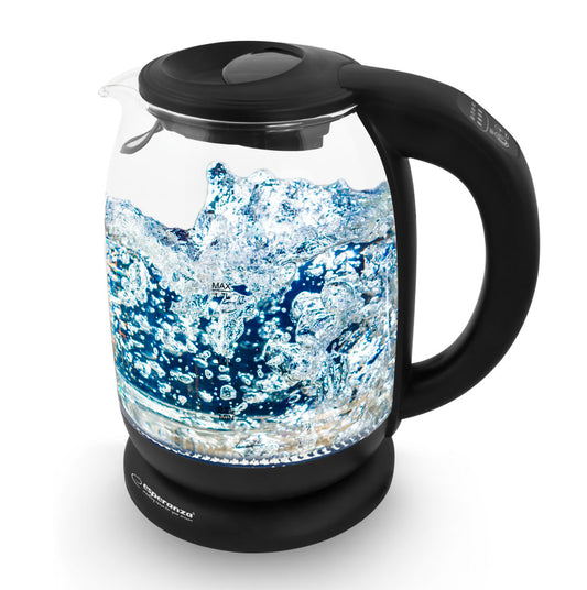 ESPERANZA CZAJNIK ELEKTRYCZNY SZKLANY LED Z TERMOMETREM LOIRE 1.7 L