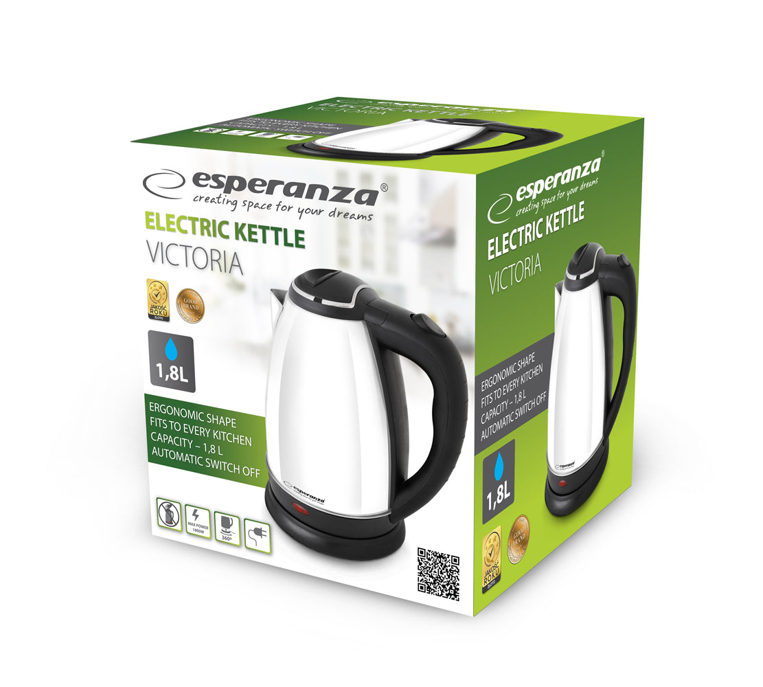 ESPERANZA CZAJNIK ELEKTRYCZNY VICTORIA 1.8 L BIAŁY