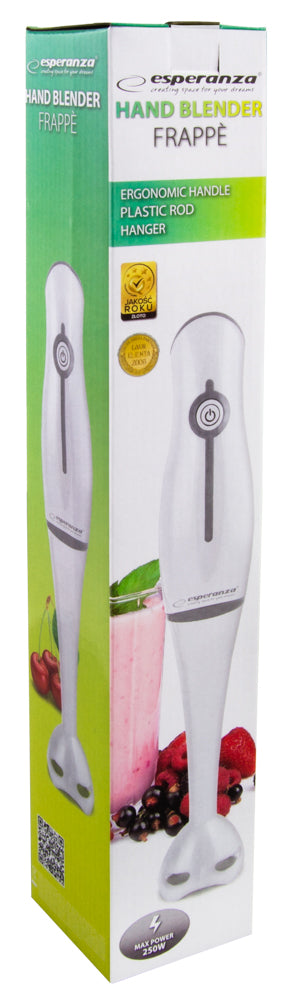 ESPERANZA BLENDER RĘCZNY FRAPPE SZARY