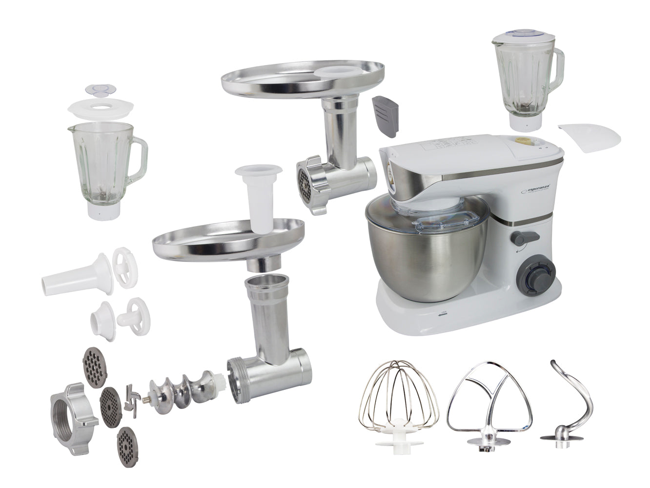 ESPERANZA ROBOT KUCHENNY WIELOFUNKCYJNY PLANETARNY COOKING MASTER