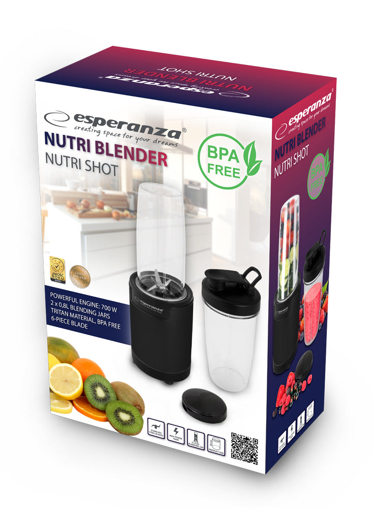 ESPERANZA NUTRI BLENDER NUTRI SHOT 6W1