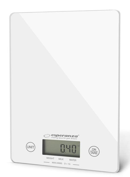 ESPERANZA WAGA KUCHENNA LEMON BIAŁA