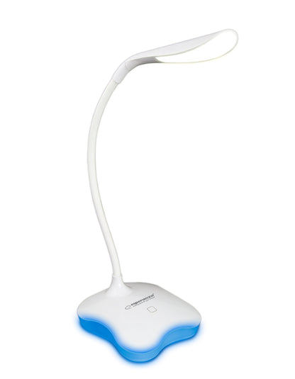 ESPERANZA LAMPKA BIURKOWA LED MIMOSA BIAŁA