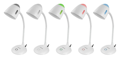 ESPERANZA LAMPKA BIURKOWA E27 ELECTRA BIAŁA