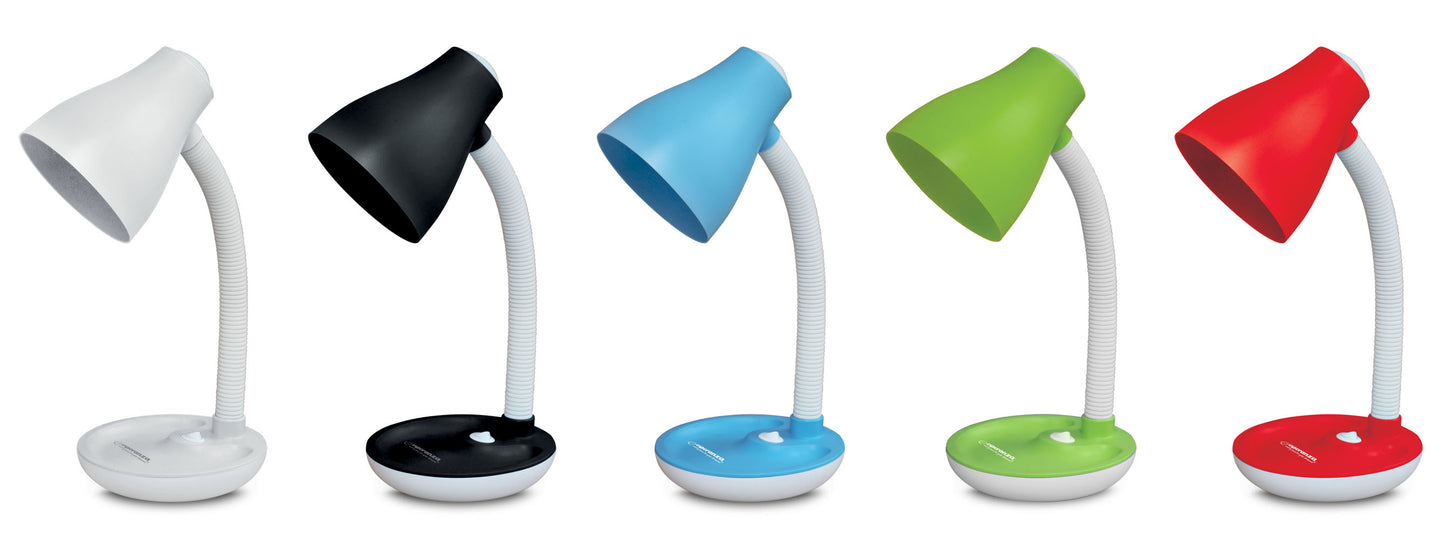 ESPERANZA LAMPKA BIURKOWA E27 ATRIA NIEBIESKA