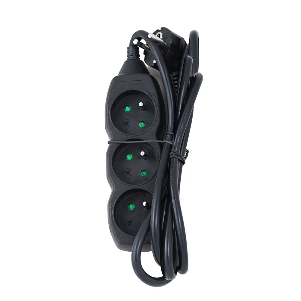 ESPERANZA LISTWA ZASILAJĄCA 3 GN. 1.5M CZARNA