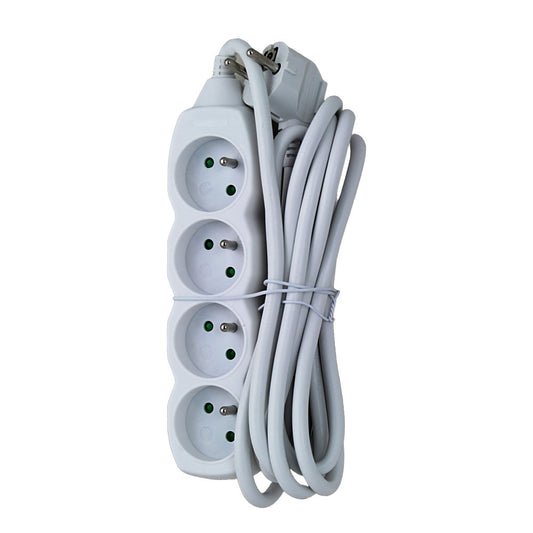 ESPERANZA LISTWA ZASILAJĄCA 4 GN. 3M BIAŁA