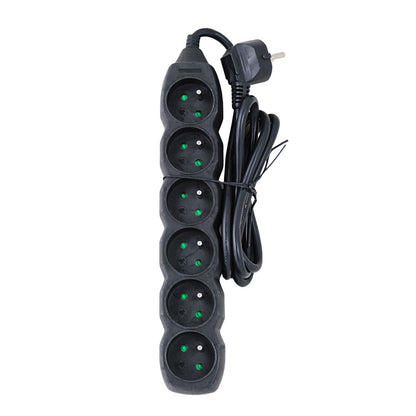 ESPERANZA LISTWA ZASILAJĄCA 6 GN. 1.5M CZARNA