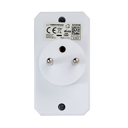 ESPERANZA ROZGAŁĘŹNIK ELEKTR. 2 GN. BIAŁY