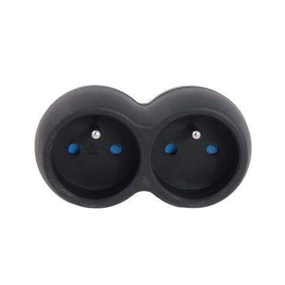 ESPERANZA ROZGAŁĘŹNIK ELEKTRYCZNY 2 GN. CZARNY