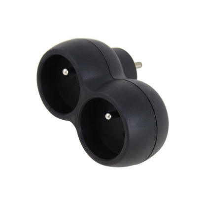 ESPERANZA ROZGAŁĘŹNIK ELEKTRYCZNY 2 GN. CZARNY