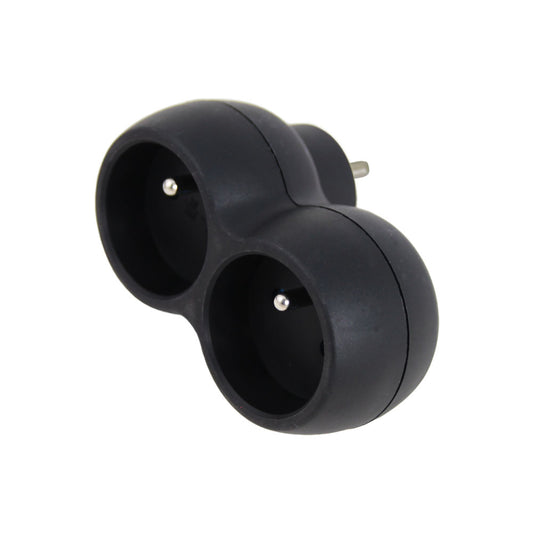 ESPERANZA ROZGAŁĘŹNIK ELEKTRYCZNY 2 GN. CZARNY