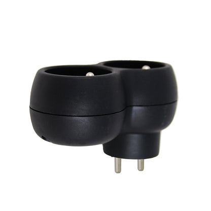 ESPERANZA ROZGAŁĘŹNIK ELEKTRYCZNY 2 GN. CZARNY