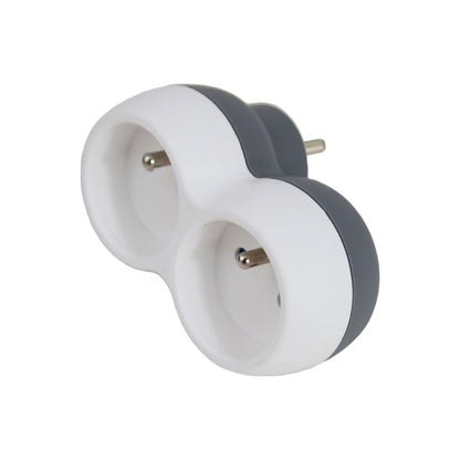 ESPERANZA ROZGAŁĘŹNIK ELEKTRYCZNY 2 GN. BIAŁO-SZARY